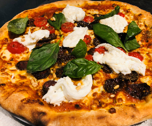 Pizzas base de crème